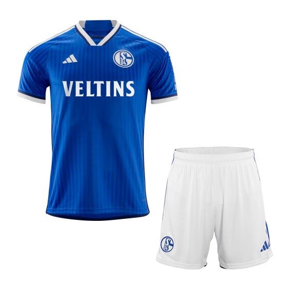 Camiseta Schalke 04 Replica Primera Ropa Niño 2023/24